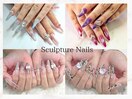 【アクリルスカルプネイル】