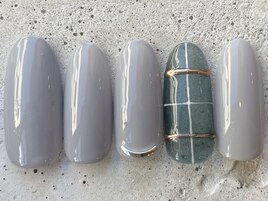 シンプルミラーチェック ¥8500