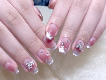 ネイルマジック 仙台一番町店(NAIL MAJIC)/チーク×マググラ×韓国パーツ☆