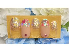 ハートホロネイル￥6,800