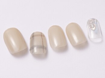 アイ ネイルズ 天神店(I nails)/ニュアンスチェック ¥7000