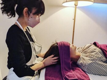 グラース エミュ(GRACE EMU)の写真/【女性専用/1席のみ】元美容師×ヘッドセラピスト1級認定者の本格ヘッドスパ◇自分へのご褒美にぜひ…♪