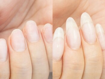 ネイルサロンディーバ 塚口店(Diva)の写真/【こんな悩みありませんか？】すぐ浮く・割れやすい・傷んだ経験がある≪まずは、2回試してみて下さい≫