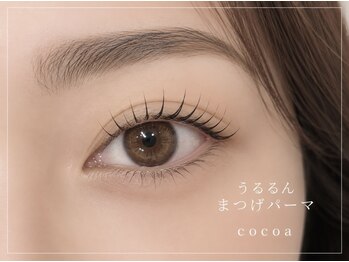 ココア(cocoa)の写真/スピード&デザイン&モチ抜群★《次世代まつげパーマ￥2500~/パリジェンヌ￥3000~》初めての方にもおすすめ◎