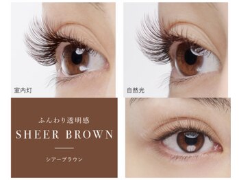 サティシア(SATIXIA)/フラット★ブラウンカラー