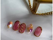 モニカ(MONICA)/ピンク☆ゴージャスネイル