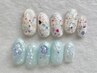 【人気No.3☆】[Hand]ニュアンスor概念ネイル持ち込み90min￥10000→￥9500