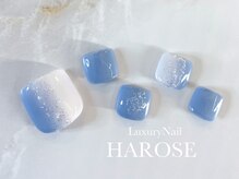 ラグジュアリーネイル ハローズ(HAROSE)/フットマンスリージェルコース