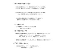 ソーコ(SOKO)/アイブロウ注意事項