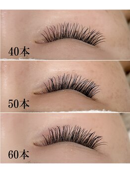 ヴィヴィアンビューティ ネイルアンドアイ Viviean Beauty Nail & Eye/【マツエク】本数例