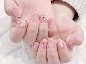 ラルネイル 大宮(Lull. nail)/＃3月＃フラワー＃春ネイル