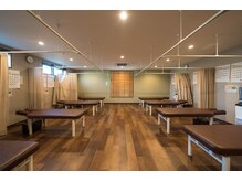 施術スペース。整体/マッサージ/骨盤矯正/肩こり/腰痛