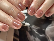デューネイルスタジオ(dew nail studio)/シアー くすみピンク