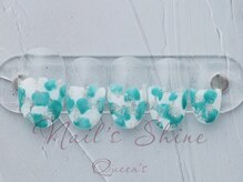 ネイルズシャインクイーンズ(nail's Shine Queen's)/クリアグラデーションアート