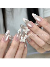 クイーンズビューティーサロン 新宿本店(Queen's beauty salon)/チップ長さ出し10本やり放題