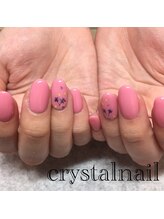 クリスタルネイル ボンベルタ橘店(CRYSTAL NAIL)/ワンカラーネイル