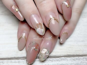トゥーシェネイルズ(Touche'nails)/綺麗めネイリスト