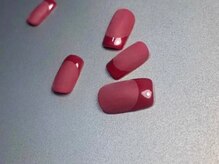 オーラリー ネイル アート メゾン(ORRERY nail art maison)/ハンド / マットフレンチ