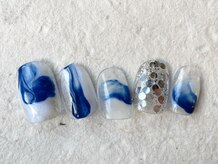 アイネイルズ 梅田店(I nails)/シースルーニュアンス¥7200