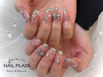 ネイルプラザ 河原町OPA店(NAIL PLAZA)/ガラスフレンチ