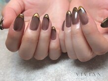 ヴィヴィアン ネイル(Vivian nail)/マグネット　フレンチ