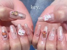 キー(key.)/キラキラワンカラー＋キティ