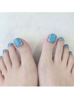 ガーベラ バイ ハノンネイル(Gerbera by hanonnail)/フットワンカラー