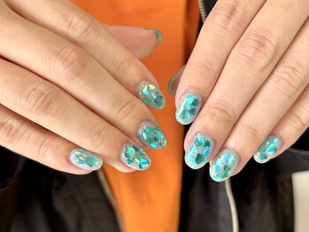 セレクト(Select)/ハートフレークネイル