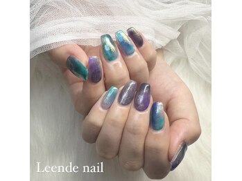 リエンダ ネイル(Leende nail)の写真/ケアオフ込☆¥6900~低価格で付け放題◎トレンドデザイン、パーツ豊富で貴方の理想のデザインに!!
