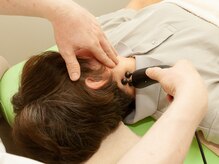 心 こころの雰囲気（フィジオ5Dのハンドスティックで首やお顔ケア。お肌つるつるに！）