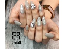 イーネイル(e-nail)/ワンカラースワロフスキー