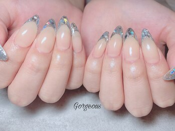 ガラスフレンチ☆定額ネイル