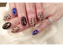 キープ ネイルサロン(KEEP)/マグネット&レオパード♪