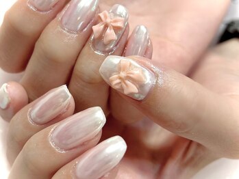 ネオリーブドレスネイルアンドアイラッシュ(Neolive dress nail&eyelash)/＊オーロラorミラー＊¥7000