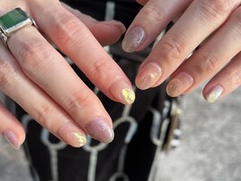 ピンクパープルニュアンス