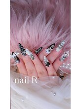 ネイルアール(nail R)/長さだしパーツ付け放題ネイル♪