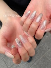 カッツ エステティックサロン 元町(CUT S)/スクエアネイル・ニュアンス