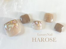 ラグジュアリーネイル ハローズ(HAROSE)/フットジェルアートコース
