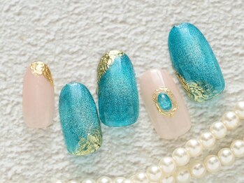 ネイルサロンアンドスクール ミュー(Nail Salon & school mieux)/マグネットネイル♪