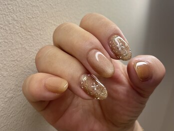 ジュイール ネイル 千葉店(Jouir nail)/キレイめミラーアート