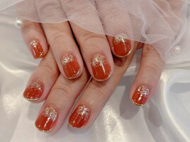 先端ミラーネイル