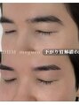 ブローム 目黒店(BROHM)&nbsp;下がり眉解消デザインでおつくりしました！
