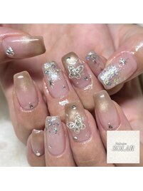 韓国ネイル☆マグネットグラデ