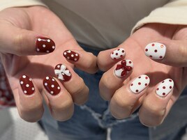 ドット/リボン/staff:yamada