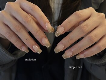 ルミネイル 天王寺店(Lumi nail)/シンプルグラデーション