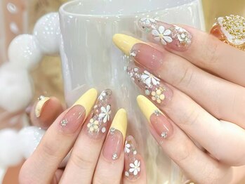 ラッキー(Lucky)/春ネイル