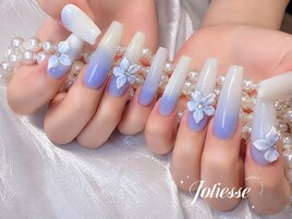 3Dフラワーネイル