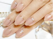ネイルマジック 仙台一番町店(NAIL MAJIC)/シンプルネイル★￥7700