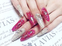 プロフェッショナル ネイルサロン ラヴィアス(LAVIAS)/【スカルプ】10本アートし放題
