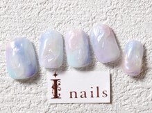 アイネイルズ 梅田店(I nails)/もやもや淡色ニュアンス￥9200